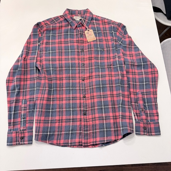 Faherty flannel shirt the movement flannel (retail $148) - Picture 1 of 3